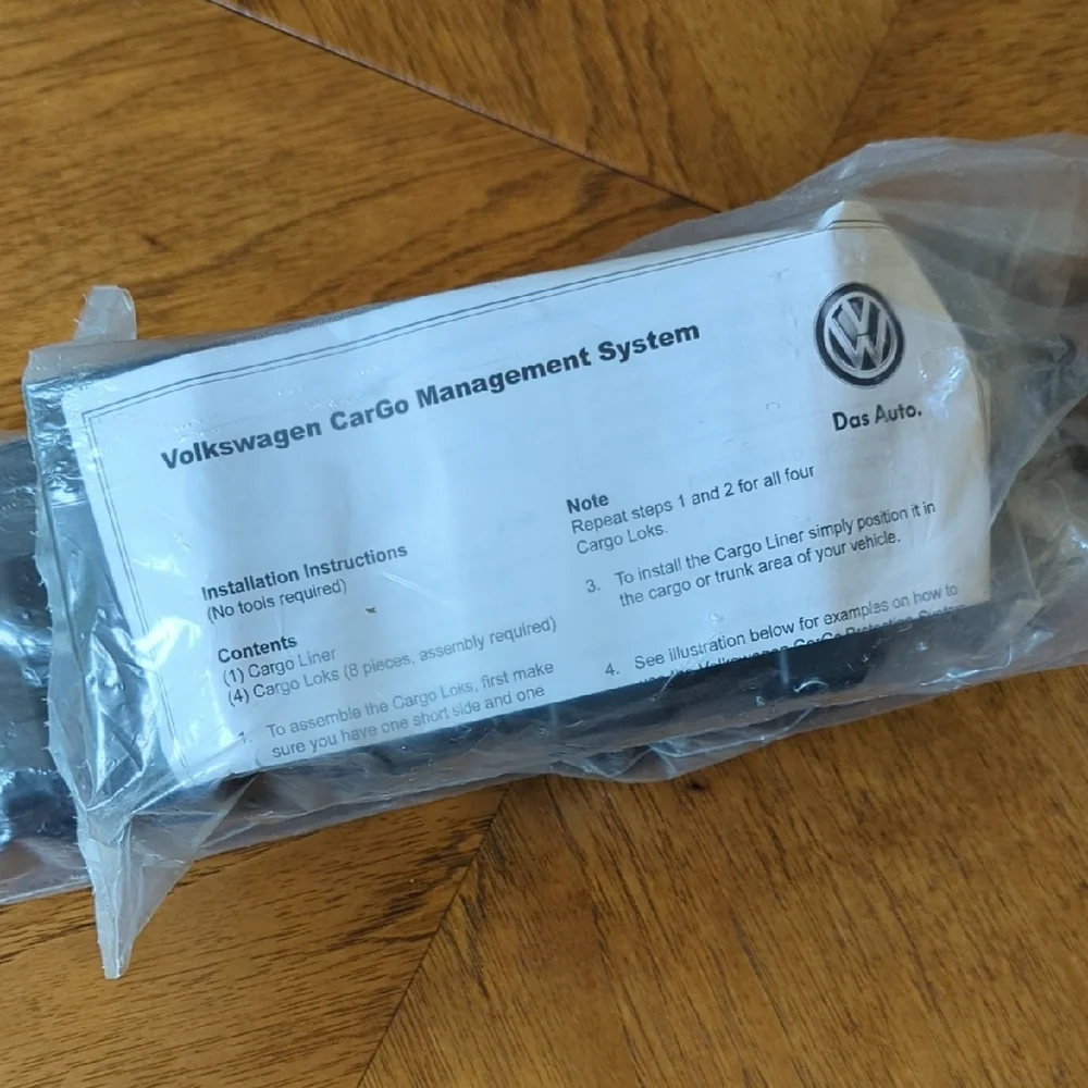 Volkswagen CarGo Management System - Black Cargo Loks